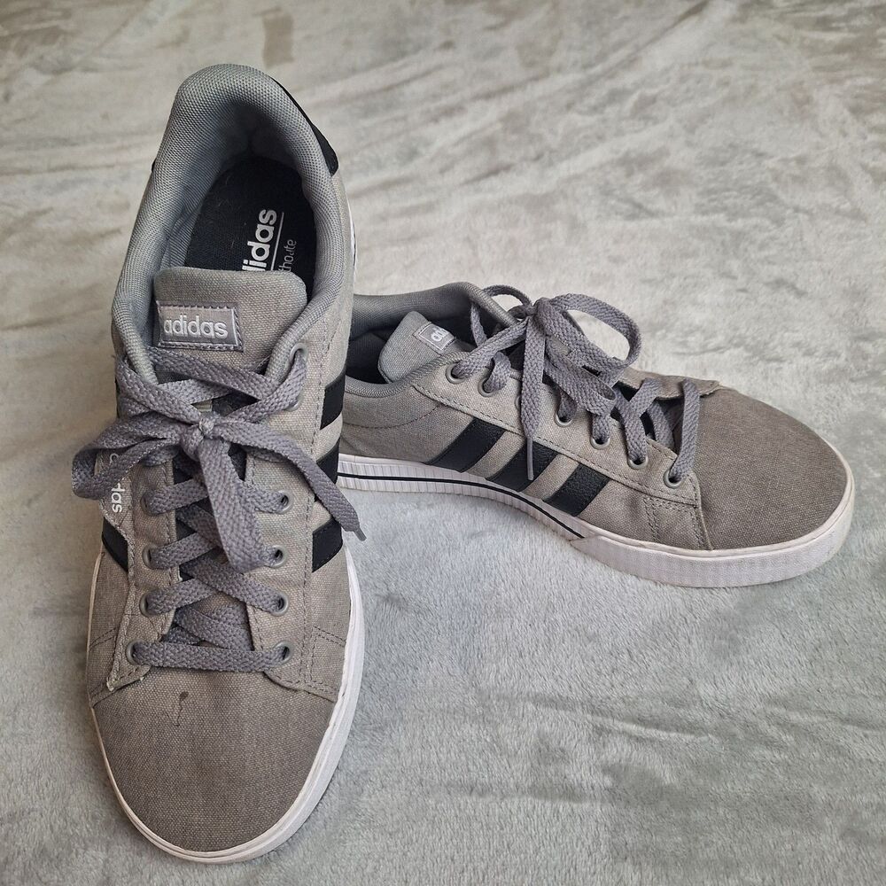 Adidas Daily 3.0 Shoes Men’s Size 9.5 Casual Skateboarding Dove Gray